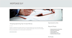 Desktop Screenshot of mortgageguy.com