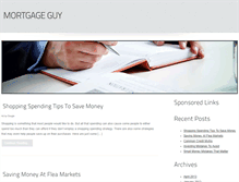 Tablet Screenshot of mortgageguy.com