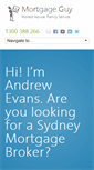 Mobile Screenshot of mortgageguy.com.au